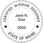 Interior Designer - Maine - 1-5/8" Dia