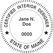 INTDESGN-ME - Interior Designer - Maine - 1-5/8" Dia
