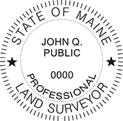 Land Surveyor - Maine - 1-3/4" Dia