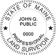 LANDSURV-ME - Land Surveyor - Maine - 1-3/4" Dia