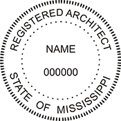 Architect - Mississippi - 1-1/2" Dia