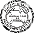 GEO-MO - Geologist - Missouri - 1-3/4"  Dia