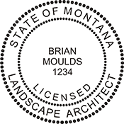 Landscape Architect - Montana - 1-5/8" Dia