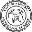 GEO-NE - Geologist - Nebraska - 2" Dia