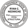 STRUCTENG-NV - Professional Engineer Civil/Structural - Nevada - 1-5/8" Dia