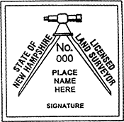 Land Surveyor - New Hampshire - 1-9/16" 