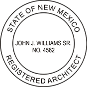 Architect - New Mexico - 1-3/4" Dia