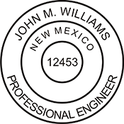 Engineer - New Mexico - 1-1/2"Dia