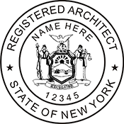 Architect - New York - 1-3/4" Dia