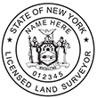 LANDSURV-NY - Land Surveyor - New York - 1-3/4" Dia