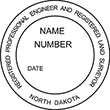 ENGLANDSURV-ND - Engineer and Land Surveyor - North Dakota - 1-3/4" Dia