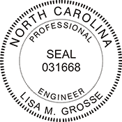 Engineer - North Carolina - 1-5/8" Dia