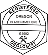 GEO-OR - Geologist - Oregon - 2" Dia