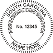 LANDSURV-SC - Land Surveyor - South Carolina - 1-1/2" Dia