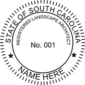 Landscape Architect - South Carolina - 1-3/4" Dia