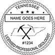 GEO-TN - Geologist - Tennessee - 2" Dia