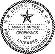 GEOSCI-TX - Geoscientist - Texas - 1-5/8" Dia