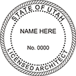 ARCH-UT - Architect - Utah - 1-1/2" Dia