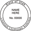 LSARCH-UT - Landscape Architect - Utah - 1-1/2" Dia