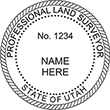 LANDSURV-UT - Land Surveyor - Utah - 1-5/8" Dia