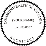 Architect - Virginia - 2" Dia