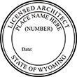 ARCH-WY - Architect - Wyoming - 1-3/4" Dia