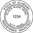 ARCH-AL - Architect - Alabama - 2" Dia
