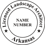 Landscape Architect - Arkansas - 1-1/2" Dia