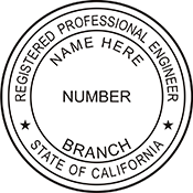 Engineer - California - 1-`5/8" Dia