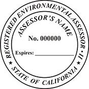 Environmental Assessor - California - 1-5/8" Dia