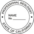 GEO-CA - Geologist - California - 1'1/2" Dia
