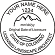 LSARCH-CO - Landscape Architect - Colorado - 1-5/8" Dia