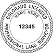 LANDSURV-CO - Land Surveyor - Colorado - 1/5/8" Dia