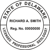Geologist - Delaware -1/1,2" Dia