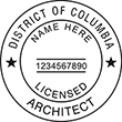 ARCH-DC - Architect - District of Columbia - 1-5/8" Dia