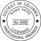 Engineer - District of Columbia - 1-3/4" Dia