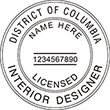 INTDESGN-DC - Interior Designer - District of Columbia -1-3/4" Dia