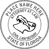 Civil Law - Florida - 2" Dia