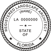 Landscape Architect - Florida - 2" Dia