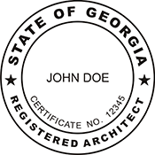 Architect - Georgia - 1-3/4" Dia