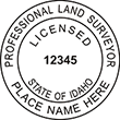 LANDSURV-ID - Land Surveyor - Idaho - 1-9/16"" Dia