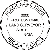Land Surveyor - Illinois - 1-5/8" Dia