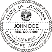 Landscape Architect - Louisiana - 1-3/4" Dia